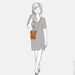Telefoontasjes | Crossbody Tassen^Bear Design telefoontas yellow