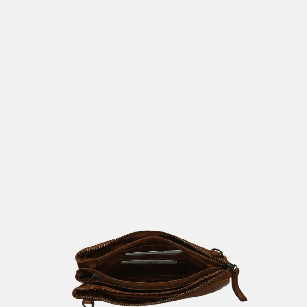 Crossbody Tassen^Bear Design Uma crossbody tas M cognac