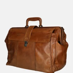 Handbagage Tassen | Weekendtassen^Bear Design weekendtas cognac