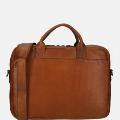 Heren Laptoptassen^Berba laptoptas 15 inch brandy