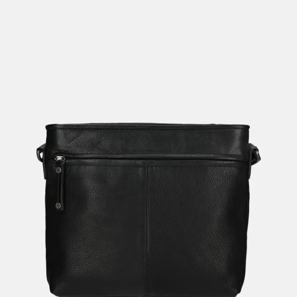 Schoudertassen^Berba Lucca schoudertas black
