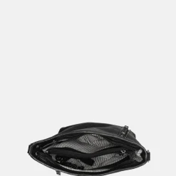 Schoudertassen^Berba Lucca schoudertas black