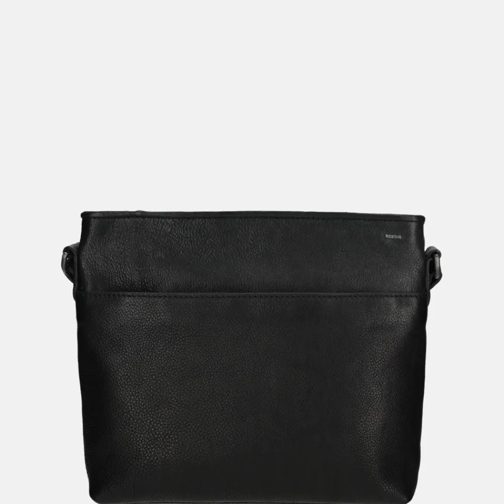 Schoudertassen^Berba Lucca schoudertas black