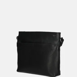 Schoudertassen^Berba Lucca schoudertas black