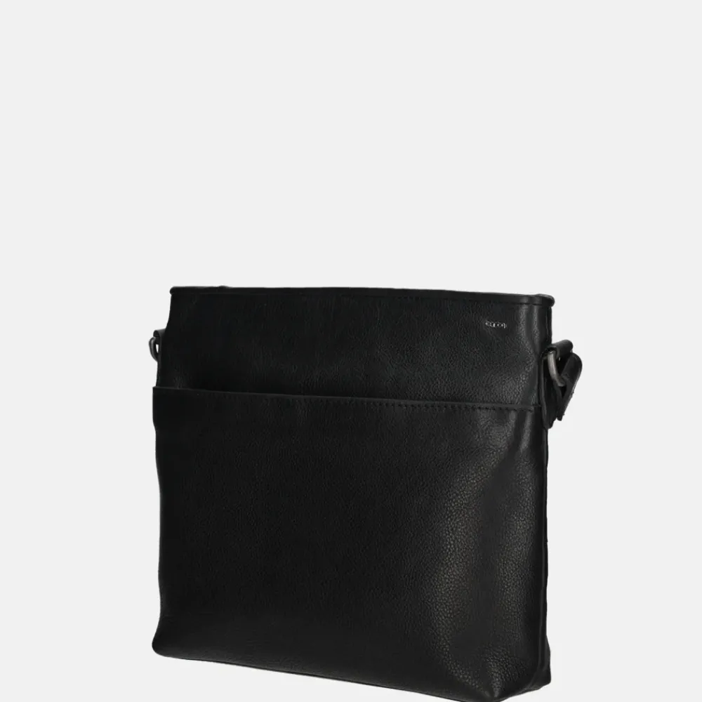 Schoudertassen^Berba Lucca schoudertas black