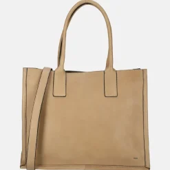 Schoolhandtassen | Dames Laptoptassen^Berba shopper 15.6 inch taupe