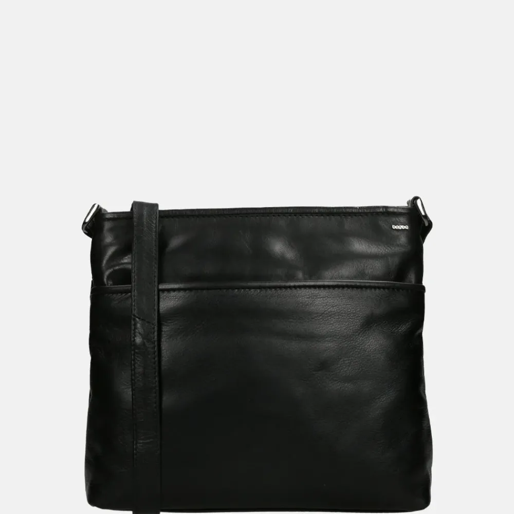 Crossbody Tassen^Berba Soft crossbody tas M zwart