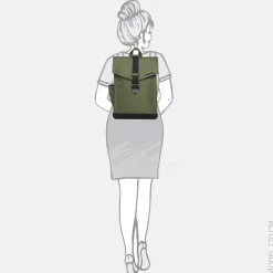 School Rugzakken | School Rugzakken^Bold Banana Envelope laptoprugzak 15.6 inch army onyx