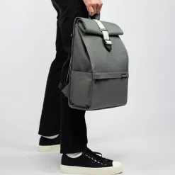 School Rugzakken | School Rugzakken^Bold Banana Roll-top rugzak 15.6 inch grey gravity