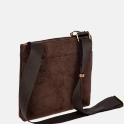 Schoudertassen^Bric's Life Emma schoudertas brown tabac