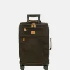 Handbagage Koffers^Bric's Life handbagage koffer 55 cm olive