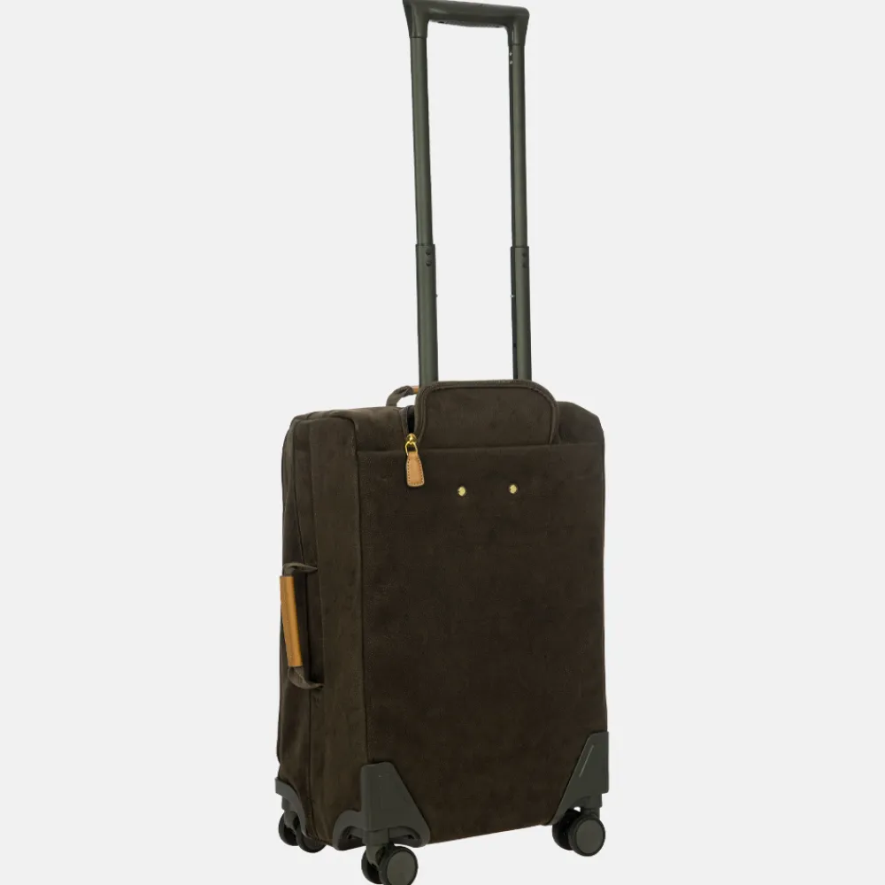 Handbagage Koffers^Bric's Life handbagage koffer 55 cm olive