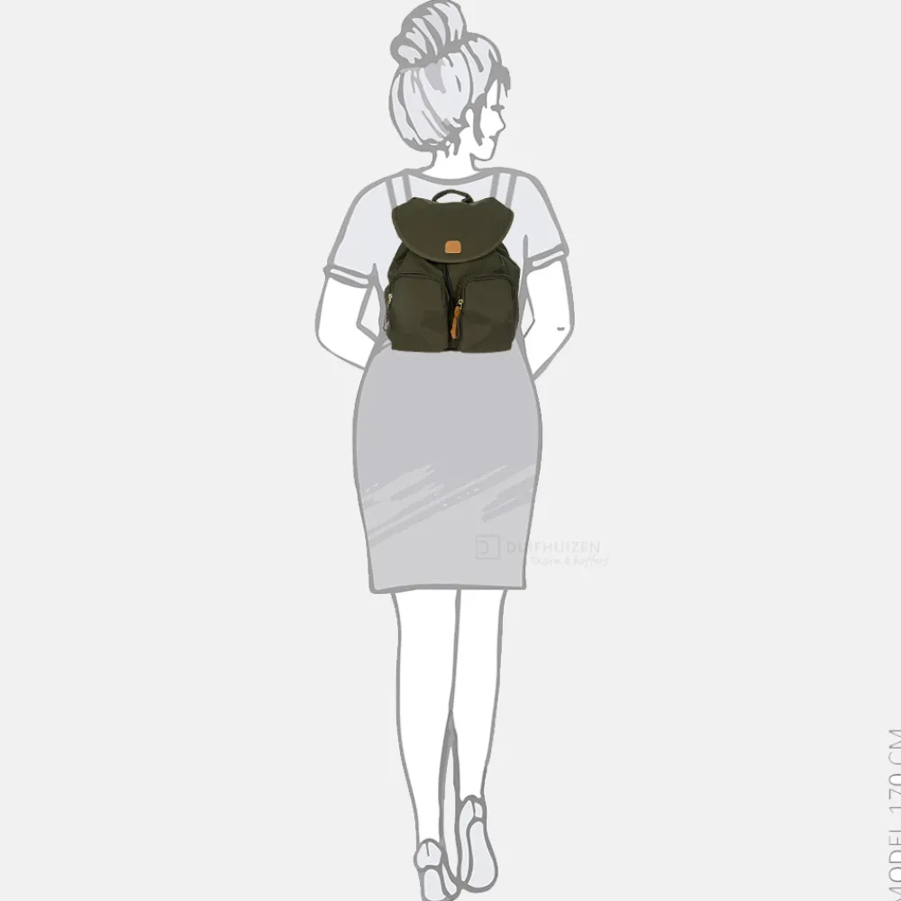 Vrijetijd Rugzakken | Fashion Rugzakken^Bric's Piccolo City rugzak olive