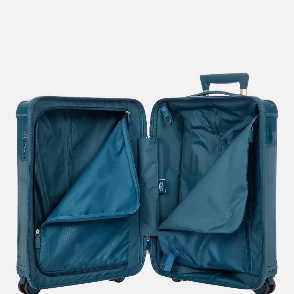 Handbagage Koffers^Bric's Positano koffer 55 cm sea green