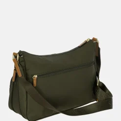 Schoudertassen^Bric's schoudertas olive