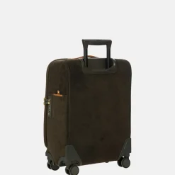 Handbagage Koffers^Bric's Trolley handbagage koffer 55 cm olive