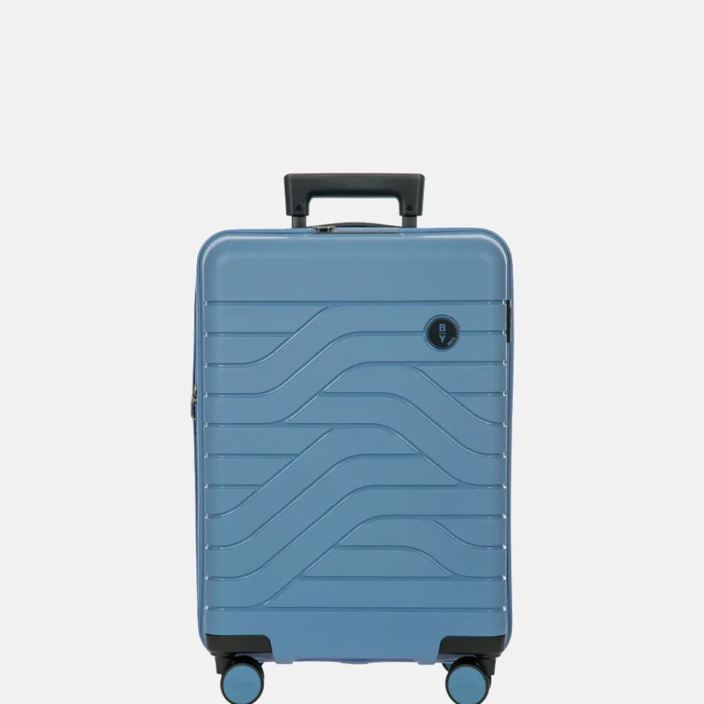 Handbagage Koffers^Bric's Ulisse Expandable handbagage koffer 55 cm grey blue