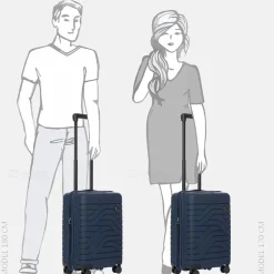 Handbagage Koffers^Bric's Ulisse Expandable handbagage koffer 55 cm ocean blue