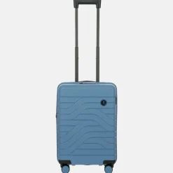 Handbagage Koffers^Bric's Ulisse Expandable handbagage koffer 55 cm grey blue