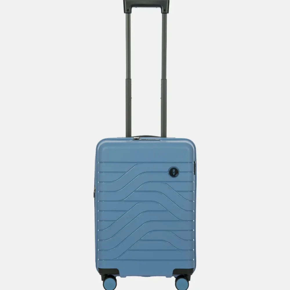 Handbagage Koffers^Bric's Ulisse Expandable handbagage koffer 55 cm grey blue