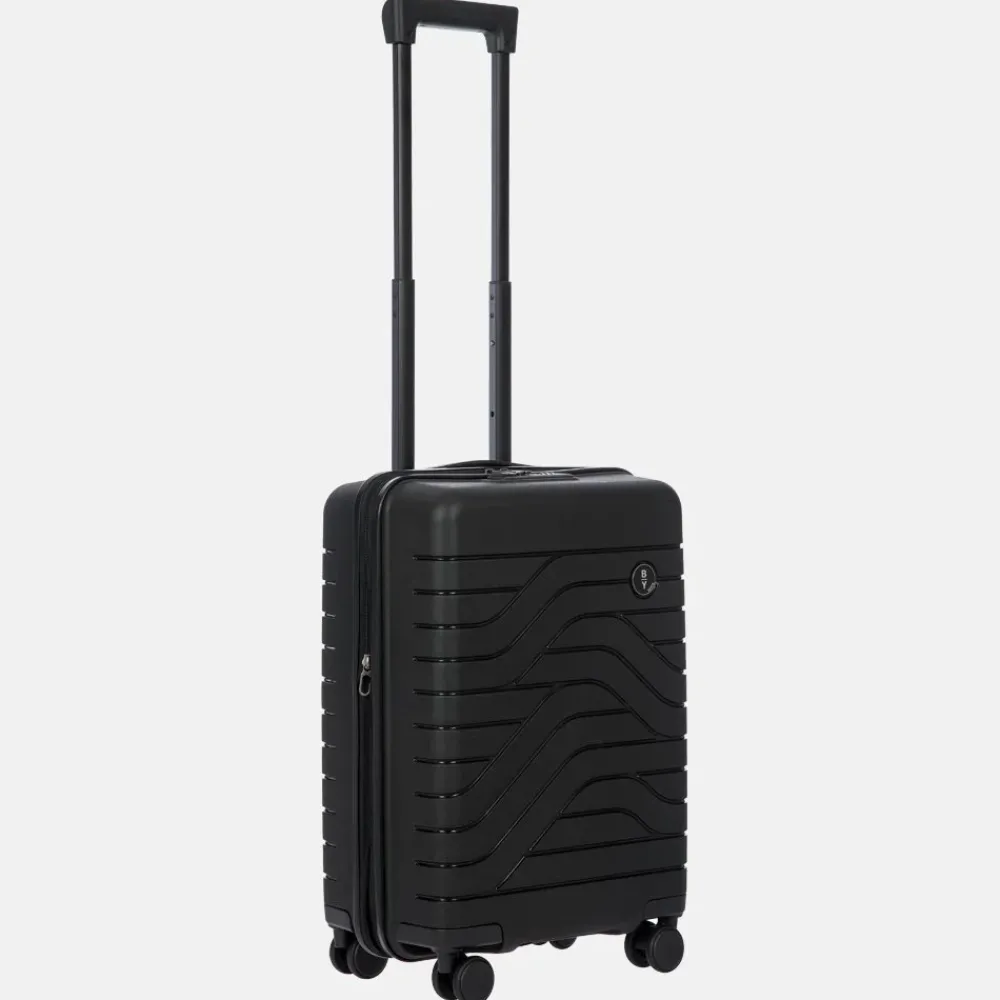 Handbagage Koffers^Bric's Ulisse Expandable handbagage koffer 55 cm black