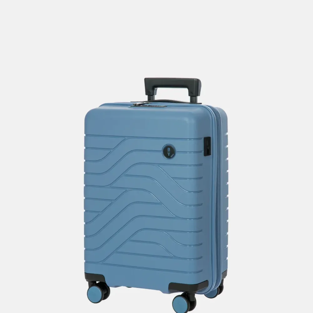 Handbagage Koffers^Bric's Ulisse Expandable handbagage koffer 55 cm grey blue