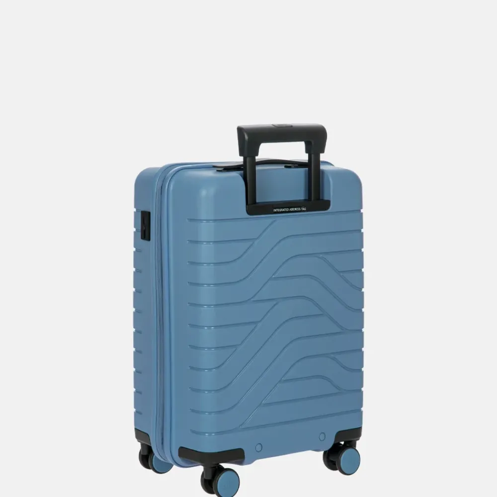Handbagage Koffers^Bric's Ulisse Expandable handbagage koffer 55 cm grey blue