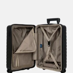 Handbagage Koffers^Bric's Ulisse Expandable handbagage koffer 55 cm nero