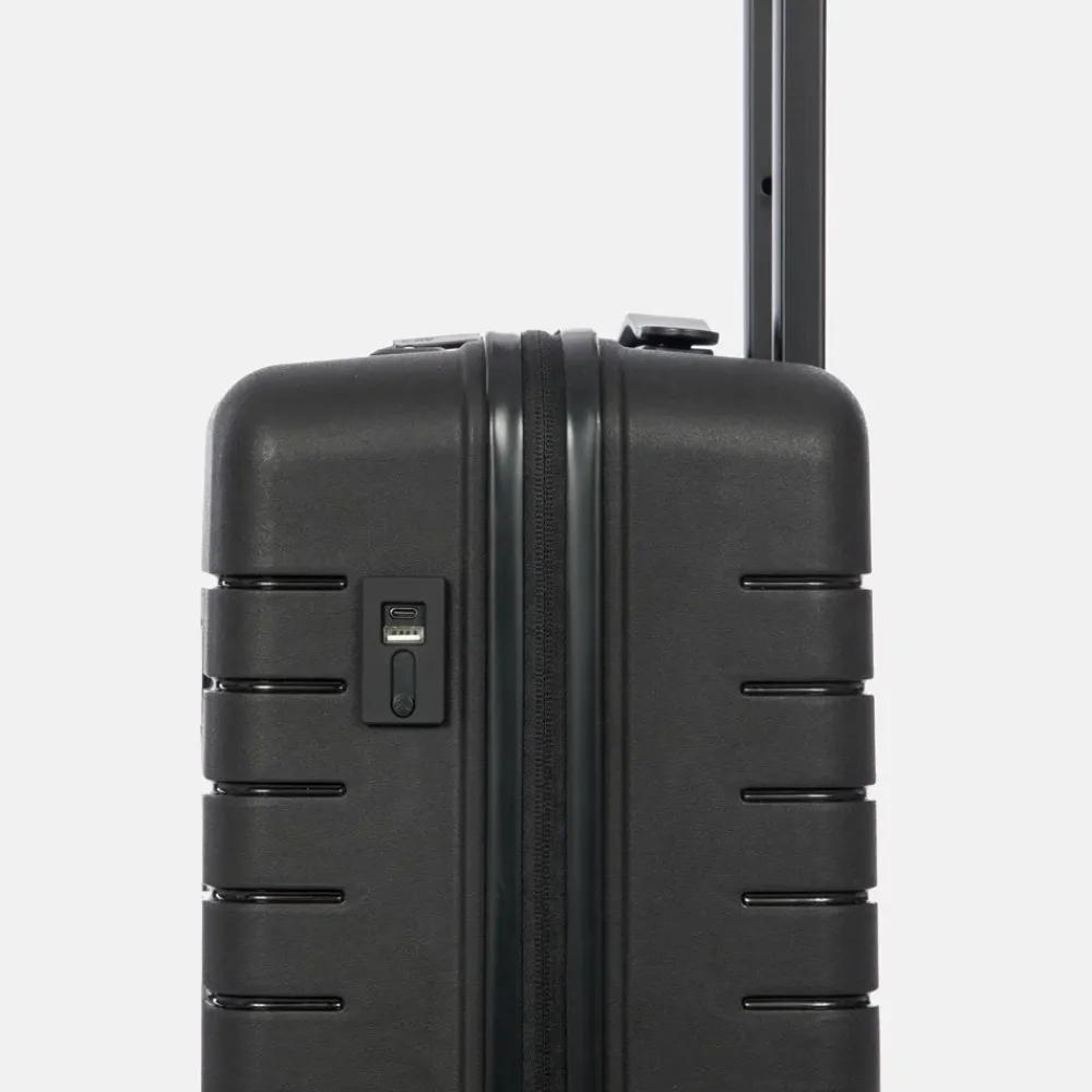 Handbagage Koffers^Bric's Ulisse handbagage koffer 55 cm black
