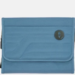 Toilettassen^Bric's Ulisse toilettas met haak grey blue