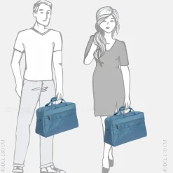Handbagage Tassen | Weekendtassen^Bric's Ulisse weekendtas grey blue