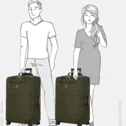 Reiskoffers^Bric's X- Travel koffer 71 cm olive