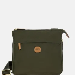 Schoudertassen^Bric's X-Bag Urban schoudertas oliva
