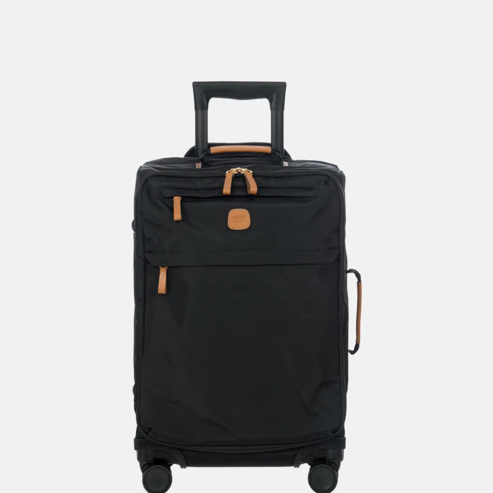 Handbagage Koffers^Bric's X-Travel handbagage koffer 55 cm nero