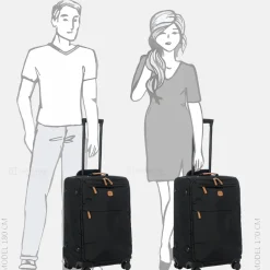 Reiskoffers^Bric's X-Travel koffer 65 cm nero