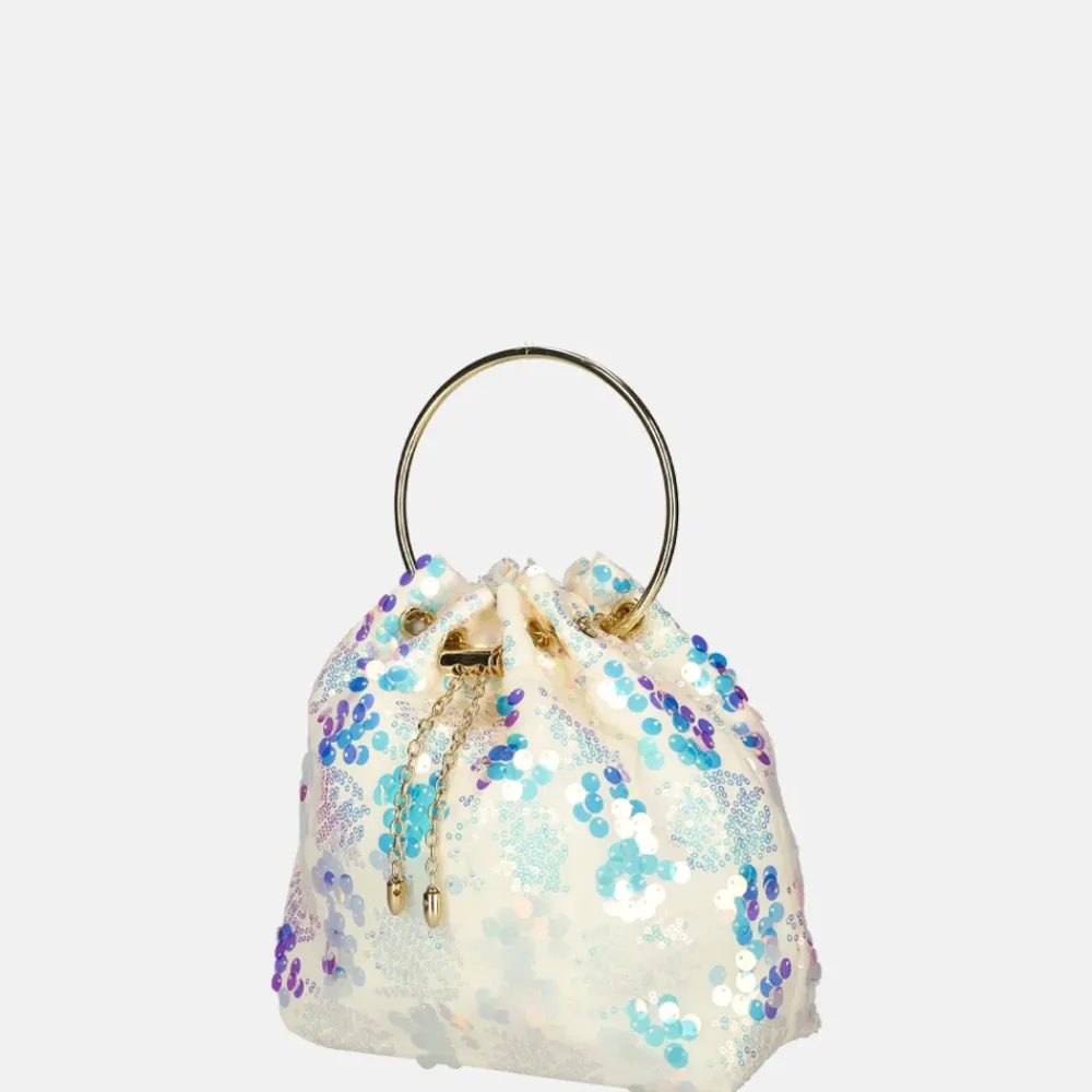 Handtassen^Bulaggi Jasmin bucket handtas bone