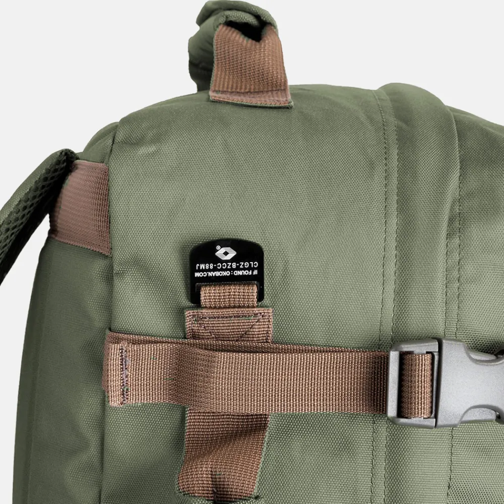 Vrijetijd Rugzakken | Underseaters^Cabin Zero CABINZERO Classic rugzak 28L georgian khaki
