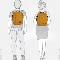 Laptop Rugzakken | Underseaters^Cabin Zero CABINZERO laptoprugzak 15 inch 28L orange chil