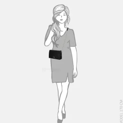 Schoudertassen^Calvin Klein Conv chain bag schoudertas mini black