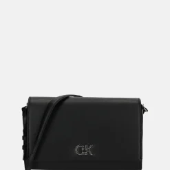 Schoudertassen^Calvin Klein Elongated schoudertas black