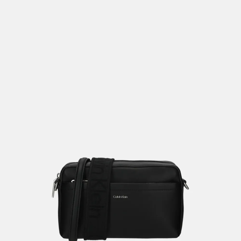 Crossbody Tassen^Calvin Klein must convertible camera bag crossbody tas black