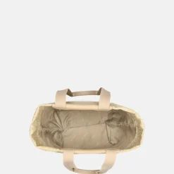 Shoppers^Calvin Klein Raffia shopper M crockery