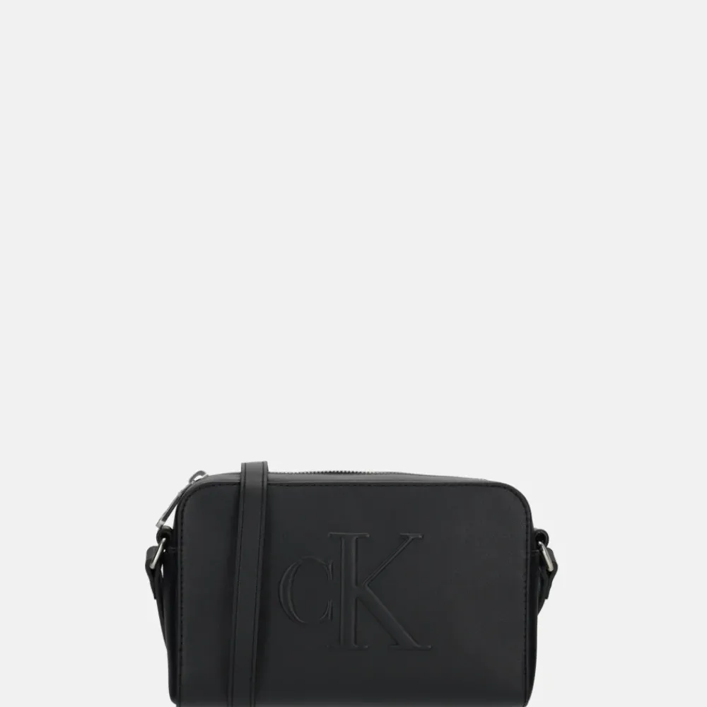 Crossbody Tassen^Calvin Klein Sculpted crossbody tas black
