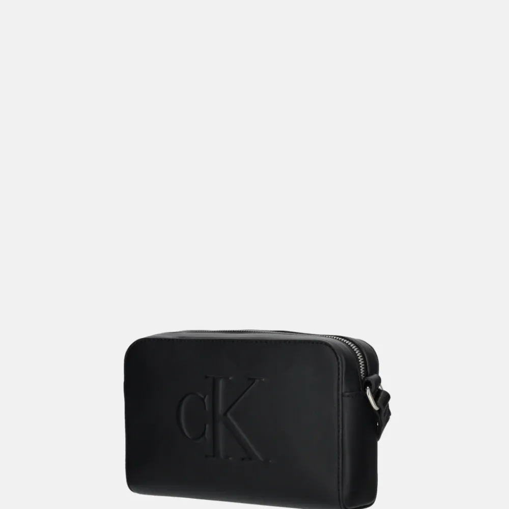 Crossbody Tassen^Calvin Klein Sculpted crossbody tas black