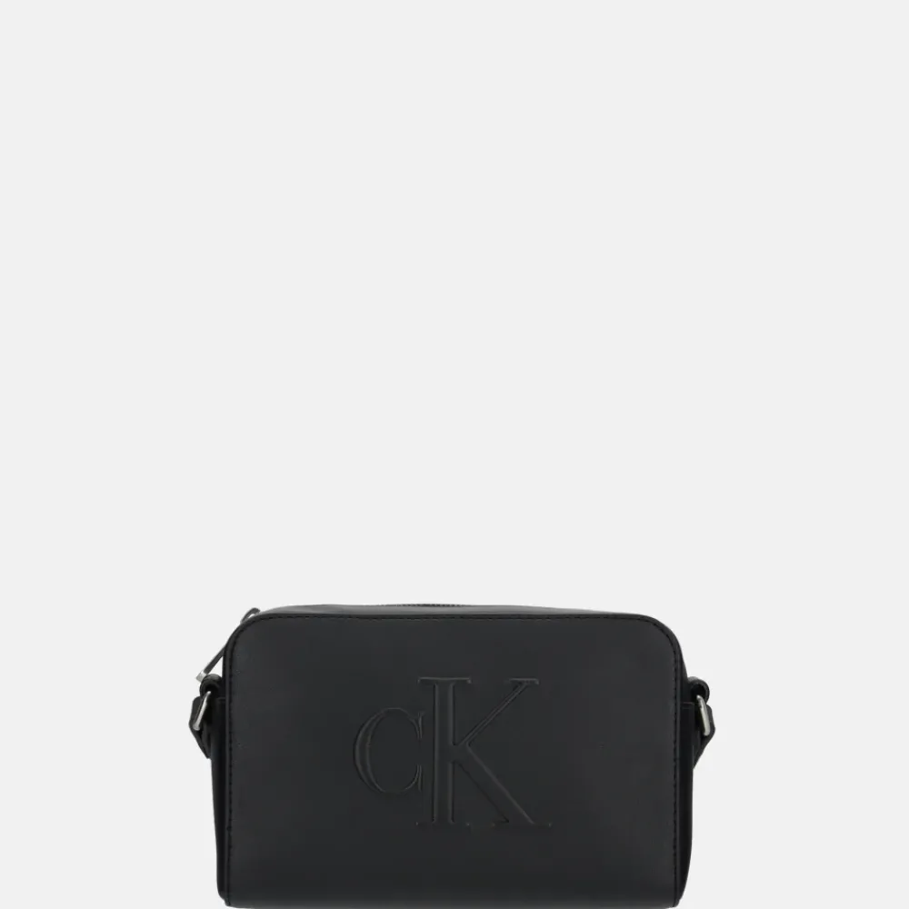 Crossbody Tassen^Calvin Klein Sculpted crossbody tas black