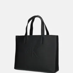 Handtassen^Calvin Klein Sculpted mini handtas black