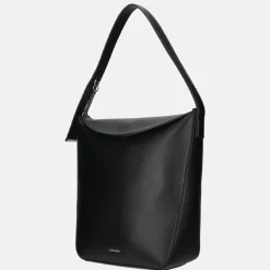 Schoudertassen^Calvin Klein Soft Sculpt buideltas black
