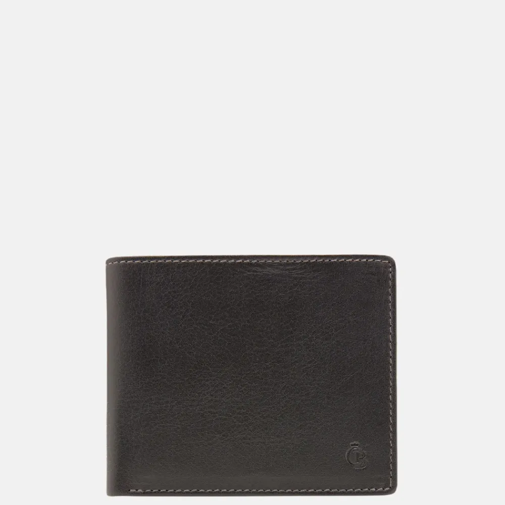 Heren Portemonnees | Gepersonaliseerde Portemonnees^Castelijn en Beerens Castelijn & Beerens billfold Canyon zwart