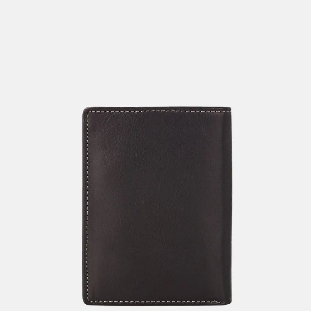 Heren Portemonnees | Gepersonaliseerde Portemonnees^Castelijn en Beerens Castelijn & Beerens billfold staand Canyon zwart