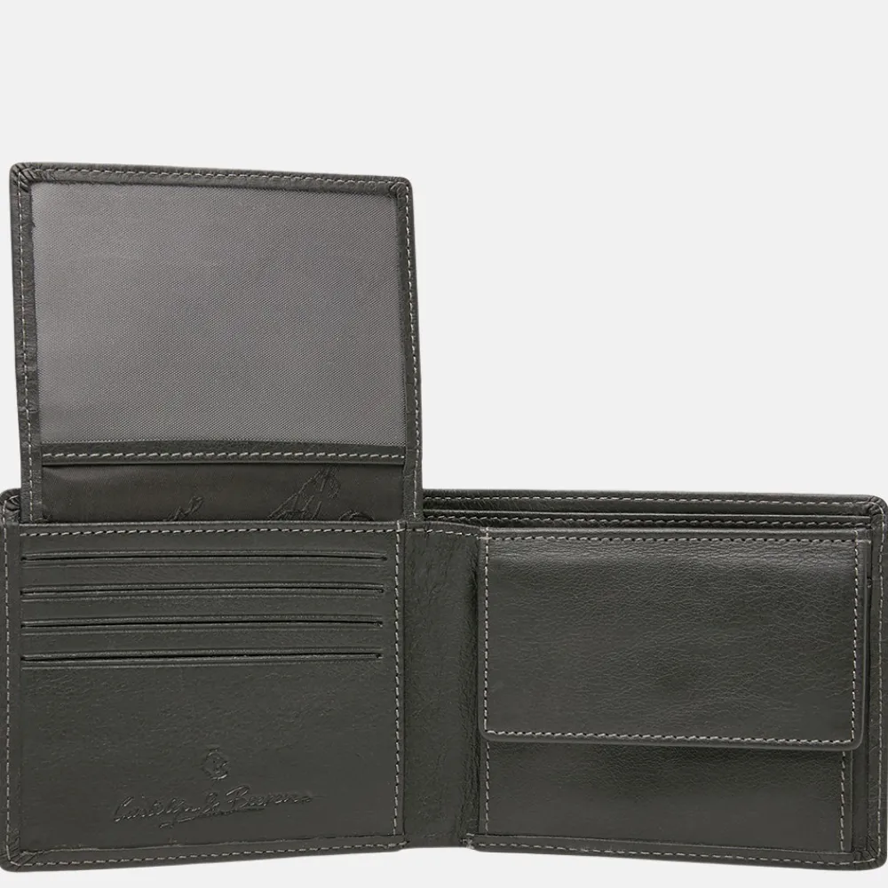 Heren Portemonnees | Gepersonaliseerde Portemonnees^Castelijn en Beerens Castelijn & Beerens billfold Canyon zwart